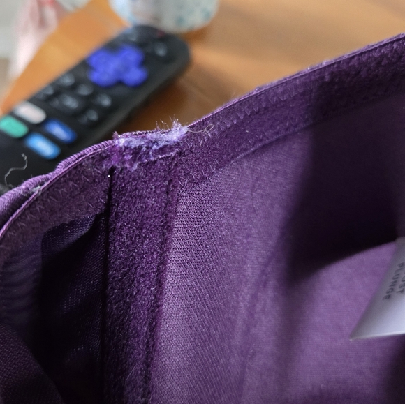 Front closure purple bra - Picture 12 of 15